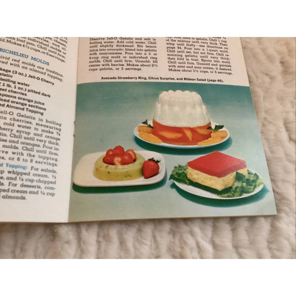VTG Joys Of Jell-O & Fondue Is In Cookbooks Softcover 1960s 1970s Cool Retro